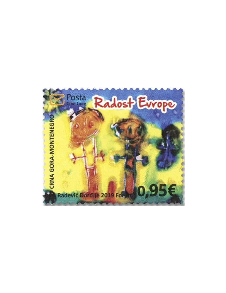 n° 436 - Timbre MONTENEGRO Poste