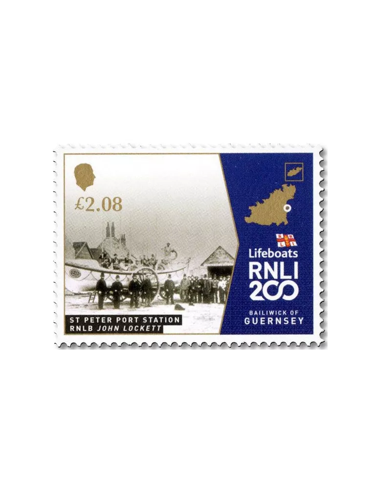 n° 2014/2019 - Timbre GUERNESEY Poste