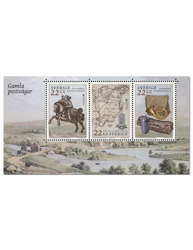 n° F3297 - Timbre SUEDE Poste