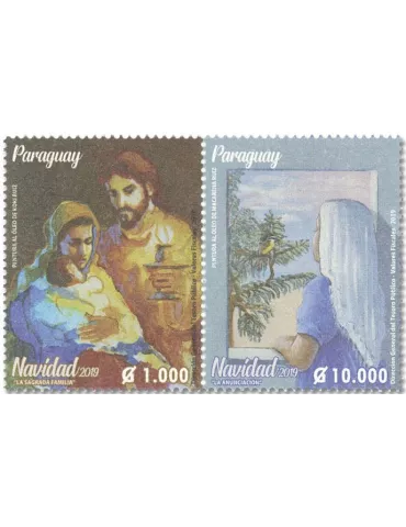 n° 3307/3308 - Timbre PARAGUAY Poste