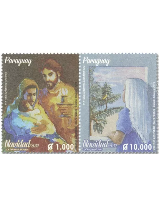 n° 3307/3308 - Timbre PARAGUAY Poste