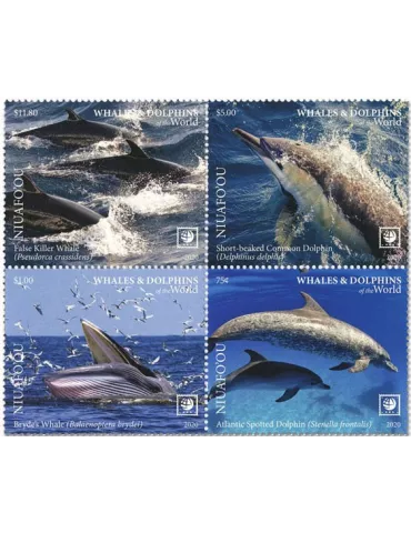 n° 484/487 - Timbre NIUAFO´OU Poste