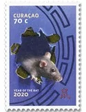 n° 637 - Timbre CURACAO Poste