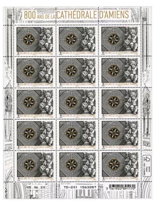 n° F5 - Timbre FRANCE Feuillets de France (n° 5414)