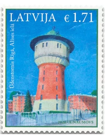 n° 1081 - Timbre LETTONIE Poste