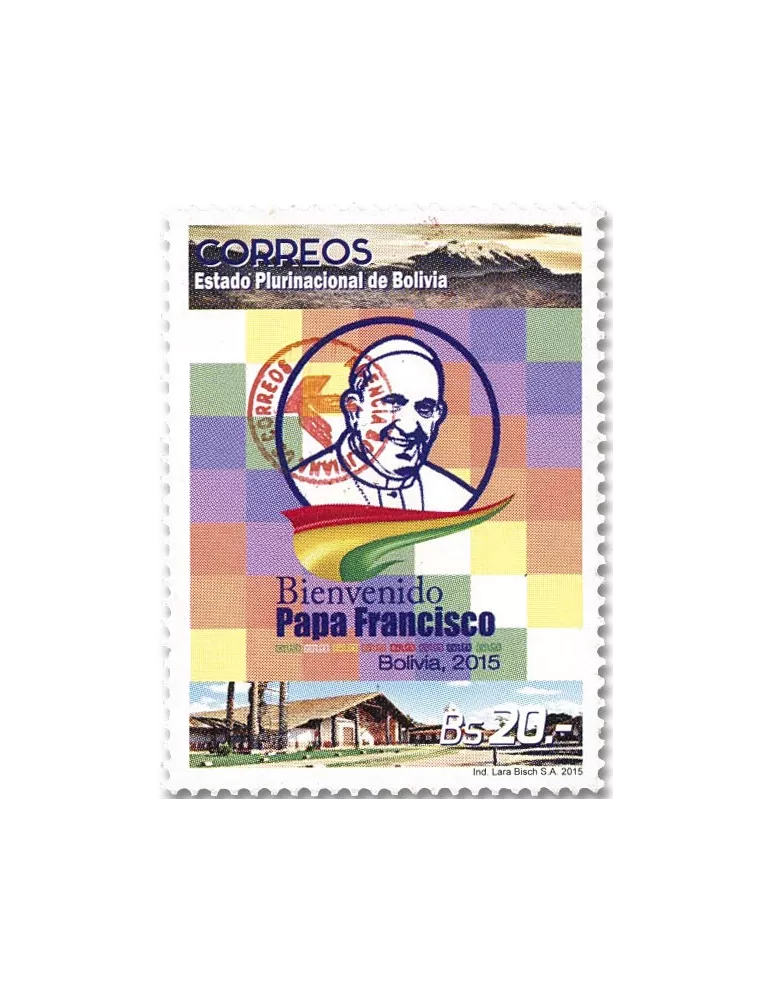 n° 1629 - Timbre BOLIVIE Poste