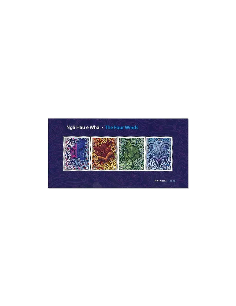 n° 393 - Timbre NOUVELLE-ZELANDE Blocs et feuillets