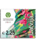 n° 1082 - Timbre LETTONIE Poste