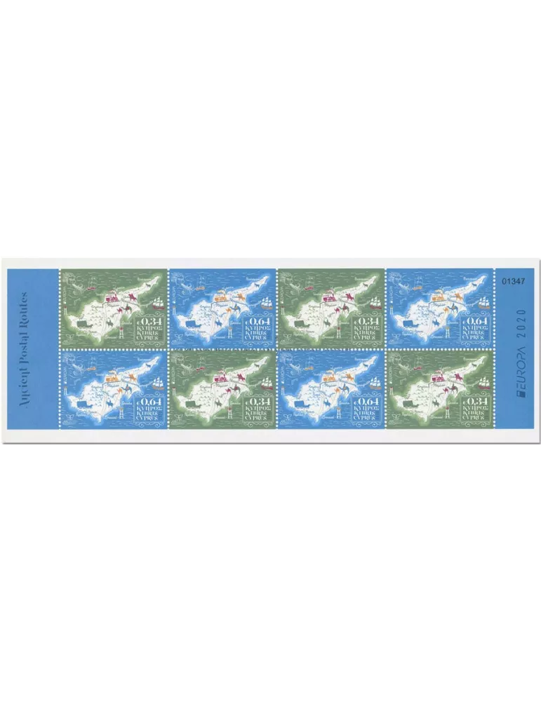 n° C1445a - Timbre CHYPRE Carnets