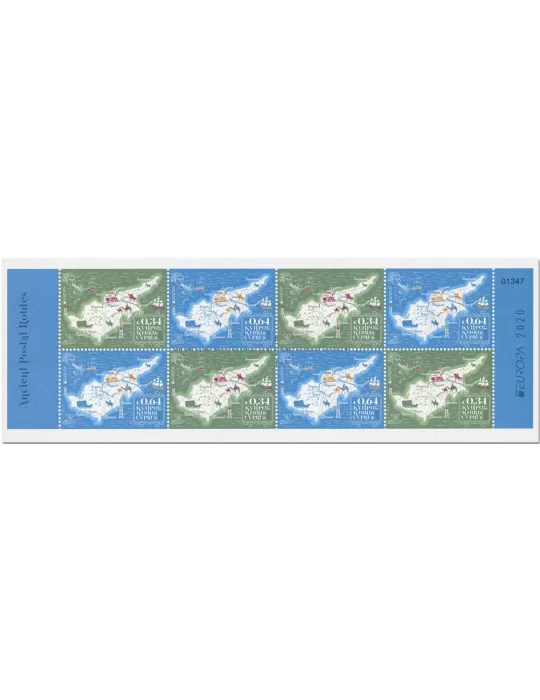 n° C1445a - Timbre CHYPRE Carnets