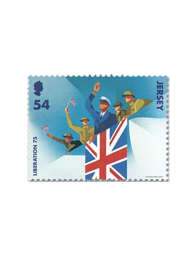 n° 2476/2481 - Timbre JERSEY Poste