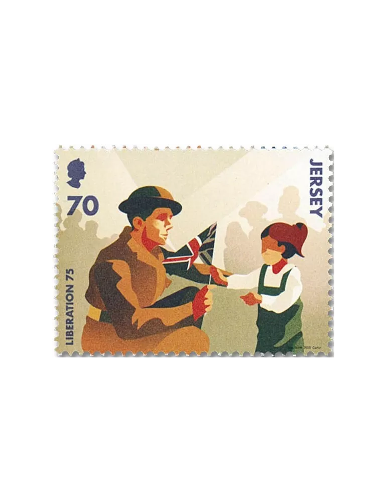 n° 2476/2481 - Timbre JERSEY Poste