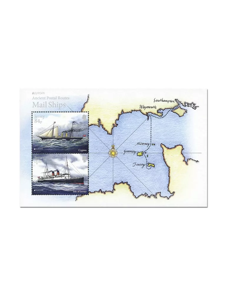 n° F2470 - Timbre JERSEY Poste