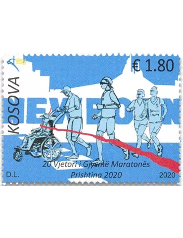 n° 348 - Timbre KOSOVO Poste