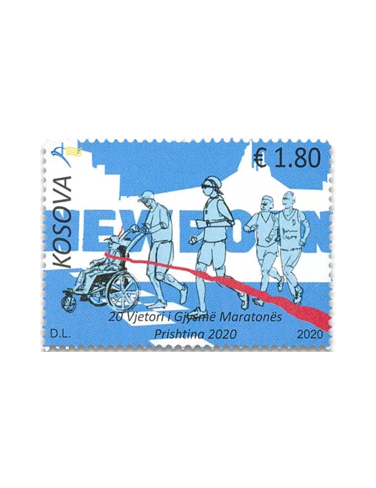 n° 348 - Timbre KOSOVO Poste