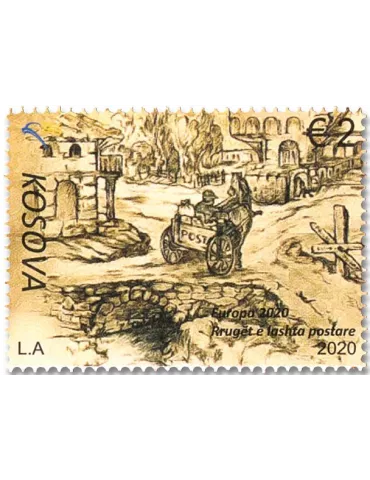 n° 349/350 - Timbre KOSOVO Poste 2