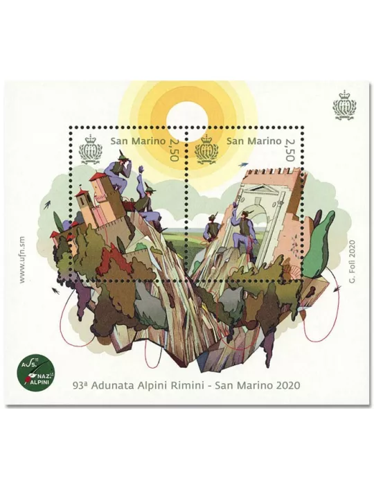 n° F2609 - Timbre SAINT-MARIN Poste