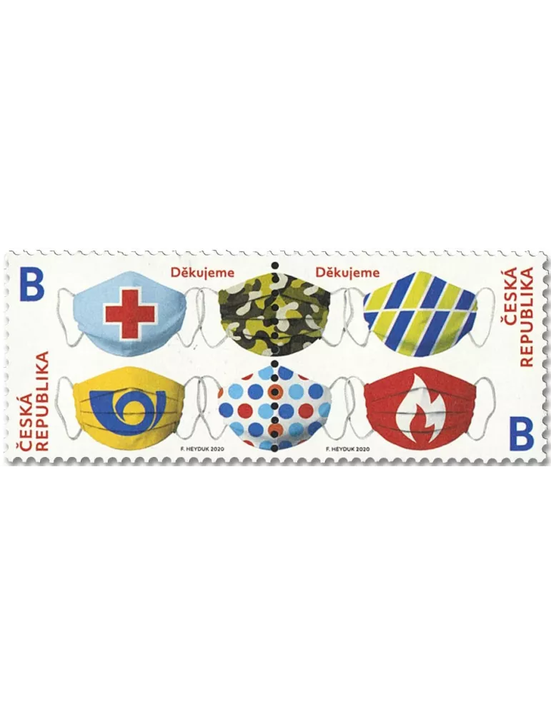 n° 952/953 - Timbre TCHEQUE (République) Poste