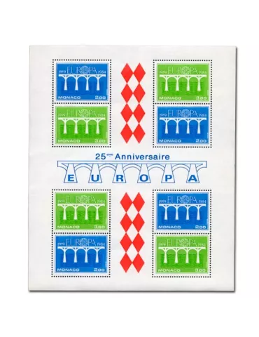 n° 28 - Timbre Monaco Bloc et feuillets