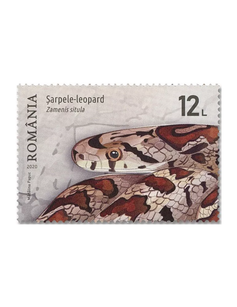 n° 6587/6590 - Timbre ROUMANIE Poste