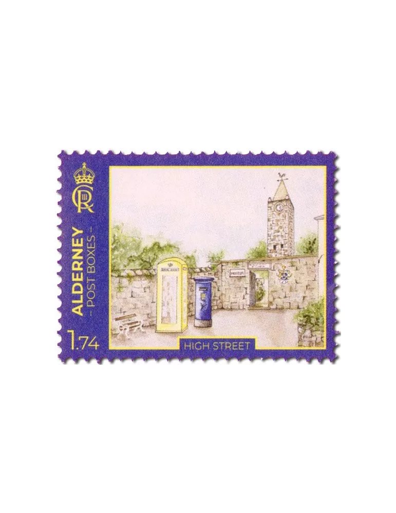 n° 789/794 - Timbre AURIGNY Poste