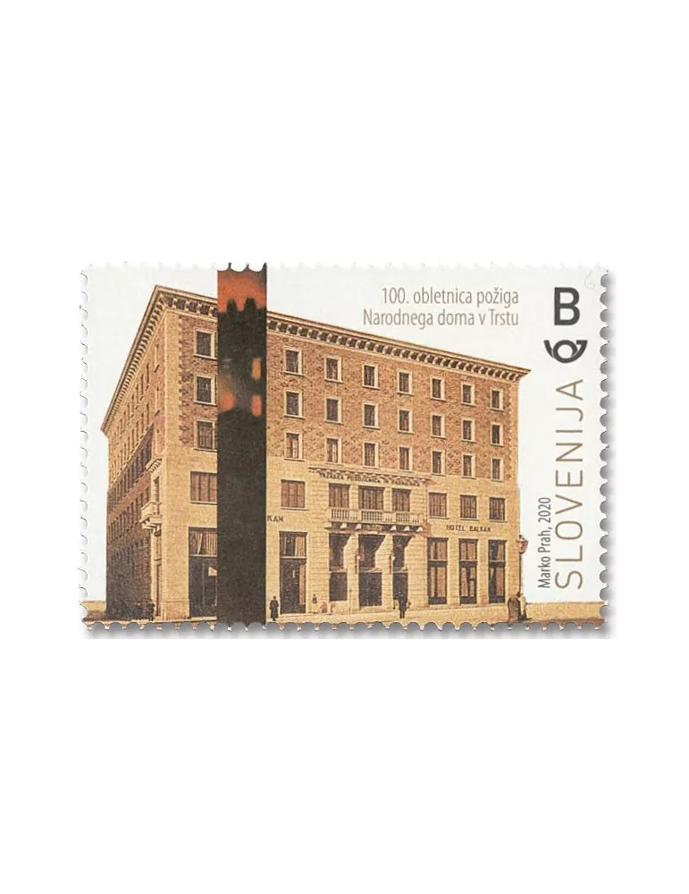 n° 1196 - Timbre SLOVENIE Poste