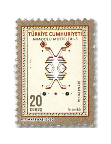 n° 397/401 - Timbre TURQUIE Service