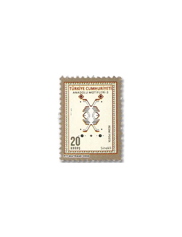 n° 397/401 - Timbre TURQUIE Service