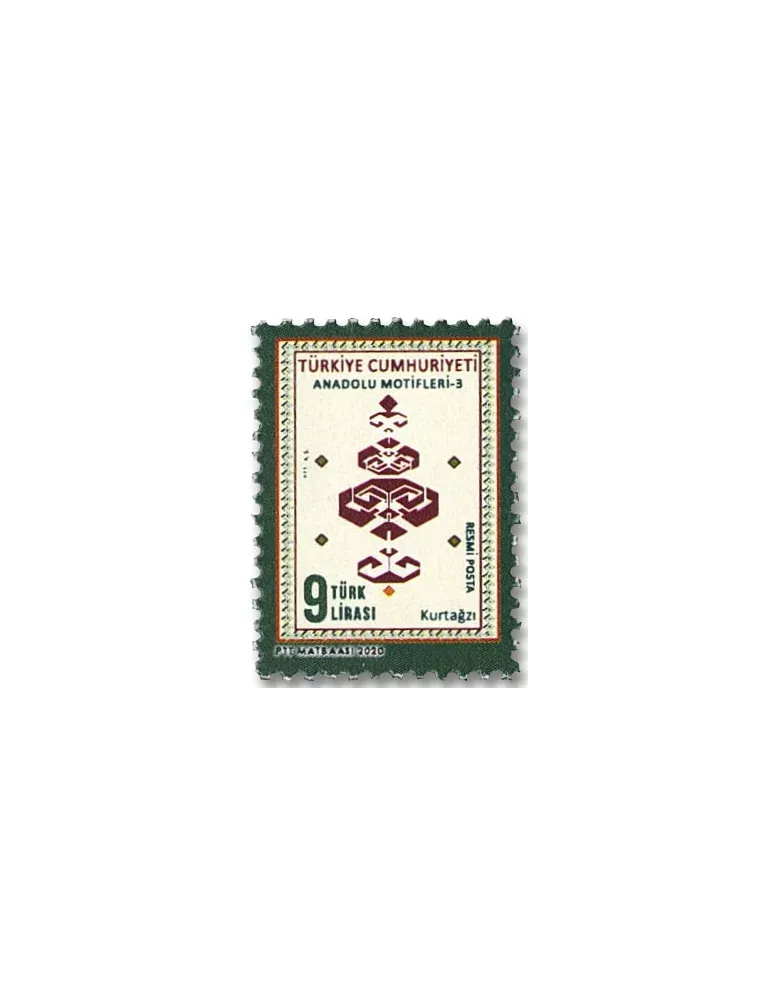 n° 397/401 - Timbre TURQUIE Service