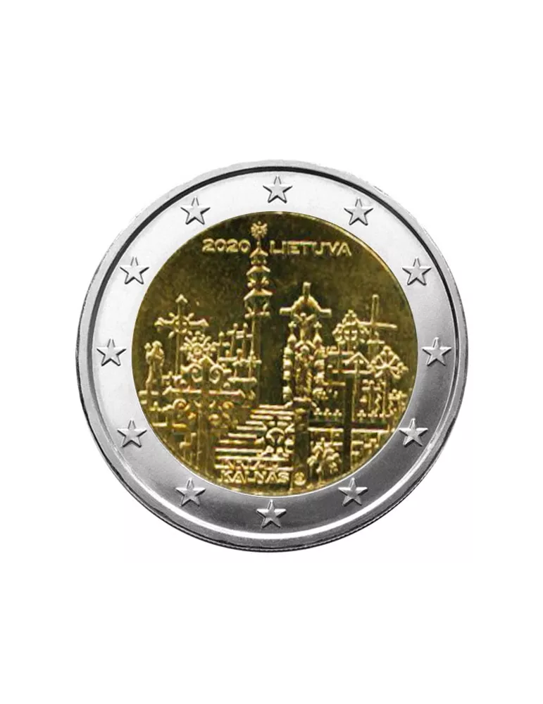 2 EURO COMMEMORATIVE 2020 : LITUANIE (Colline des croix)