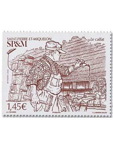 n° 1248 - Timbre Saint-Pierre et Miquelon Poste