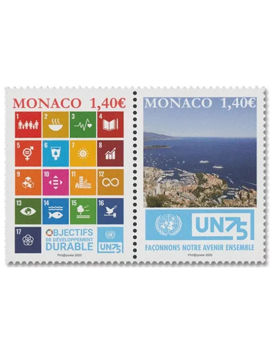 n° 3254/3255 - Timbre Monaco Poste