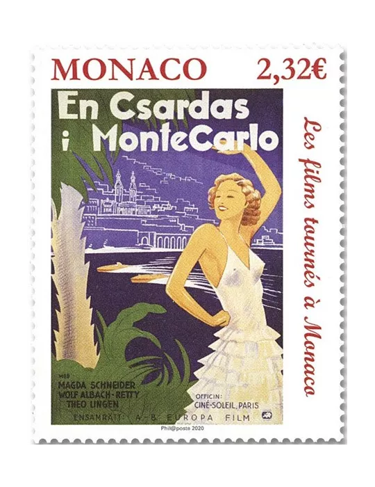 n° 3249/3252 - Timbre Monaco Poste