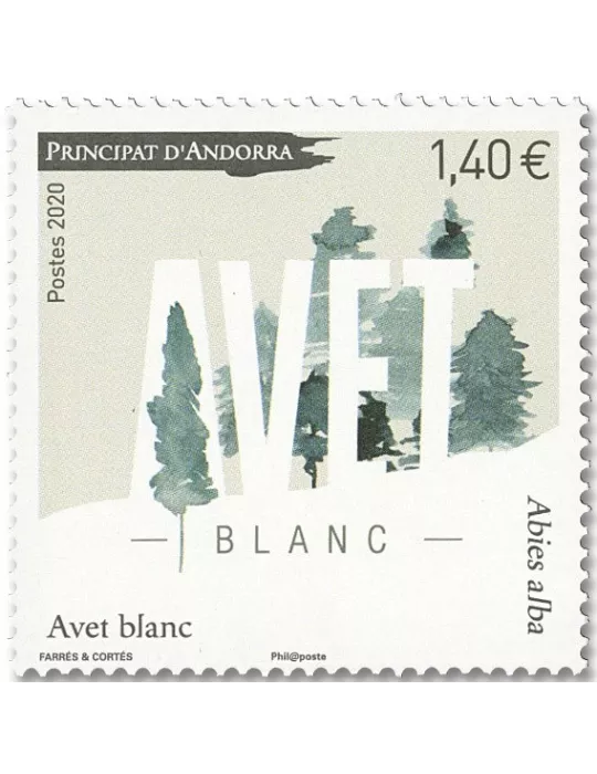 n° 851 - Timbre ANDORRE Poste