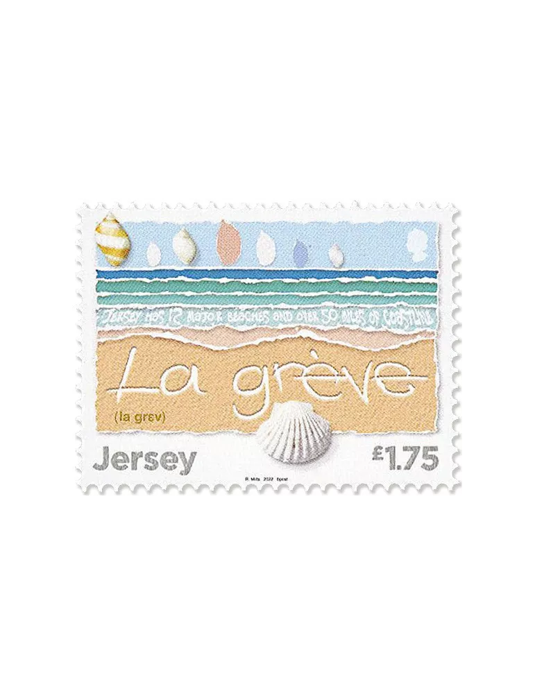 n° 2699/2704 - Timbre JERSEY Poste