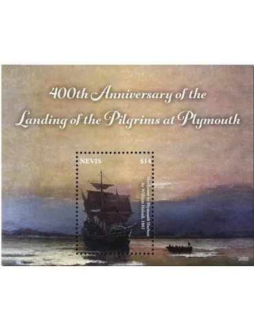 n° 412 - Timbre NEVIS Blocs et feuillets