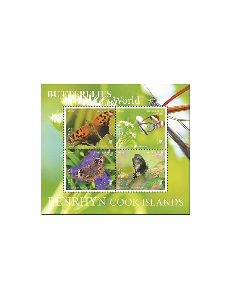 n° 134 - Timbre PENRHYN Blocs et feuillets