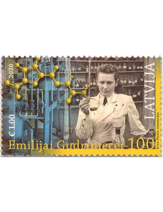 n° 1088 - Timbre LETTONIE Poste