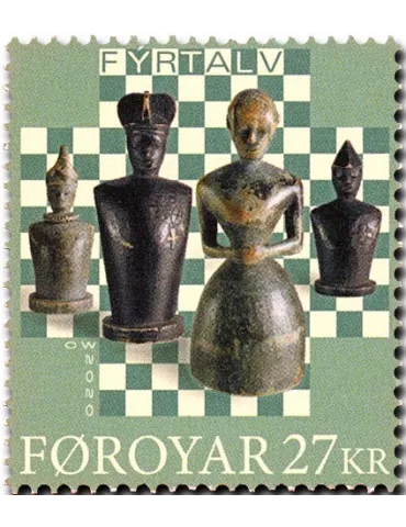 n° 985/986 - Timbre ILE FEROE Poste 2