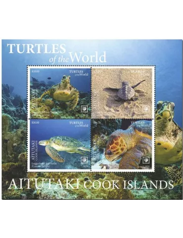 n° 125 - Timbre AITUTAKI Blocs et feuillets