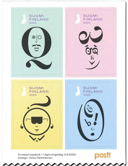 n° 2677/2680 - Timbre FINLANDE Poste