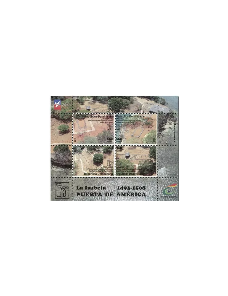 n° 2184/2187 - Timbre DOMINICAINE Poste