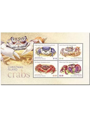 n° 72 - Timbre CHRISTMAS (ILE) Blocs et feuillets