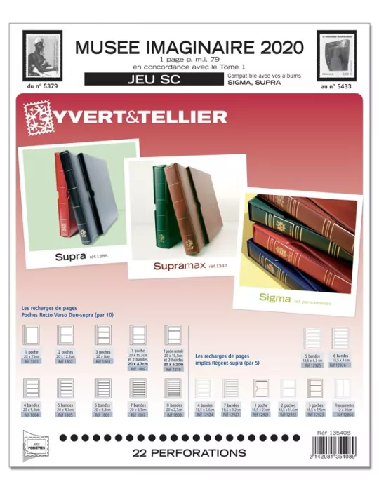 MUSEE IMAGINAIRE SC : 2020 (JEUX AVEC POCHETTES)