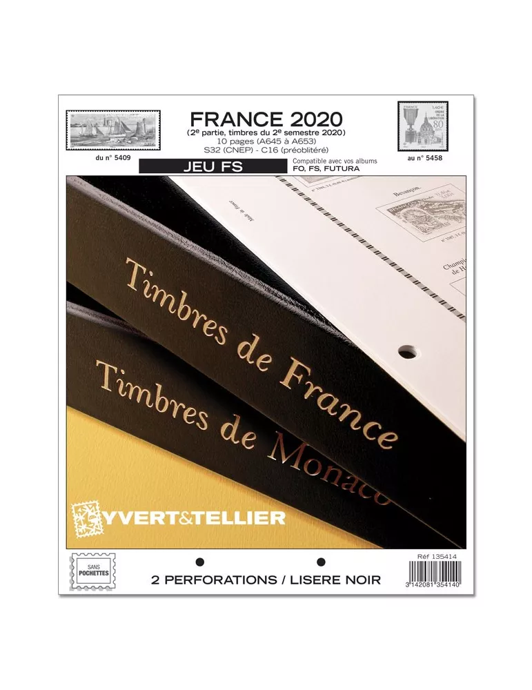 FRANCE FS : 2020 - 2E SEMESTRE (JEUX SANS POCHETTES)