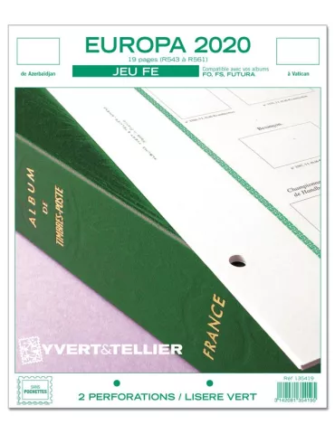 EUROPA FE : 2020 (JEUX SANS POCHETTES)