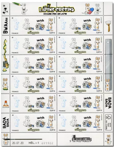 n° F6 - Timbre FRANCE Feuillets de France (n° 5415)