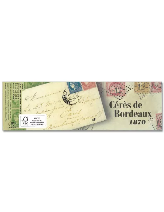 n° 1527 -Timbre France Carnets Divers (Marianne Cérès de Bordeaux)