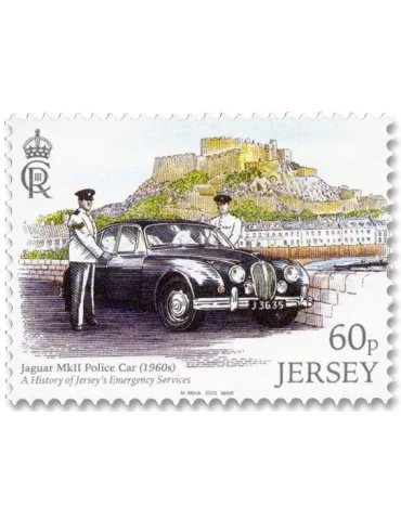 n° 2737/2744 - Timbre JERSEY Poste