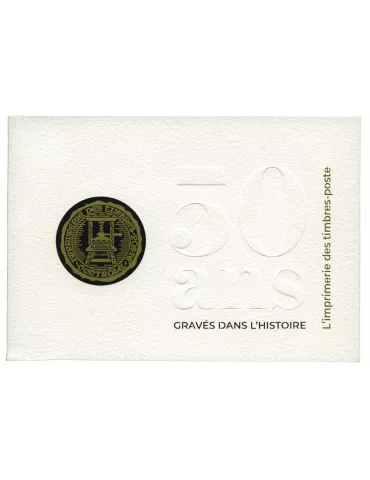 FRANCE : Livret 50 ans Imprimerie.
